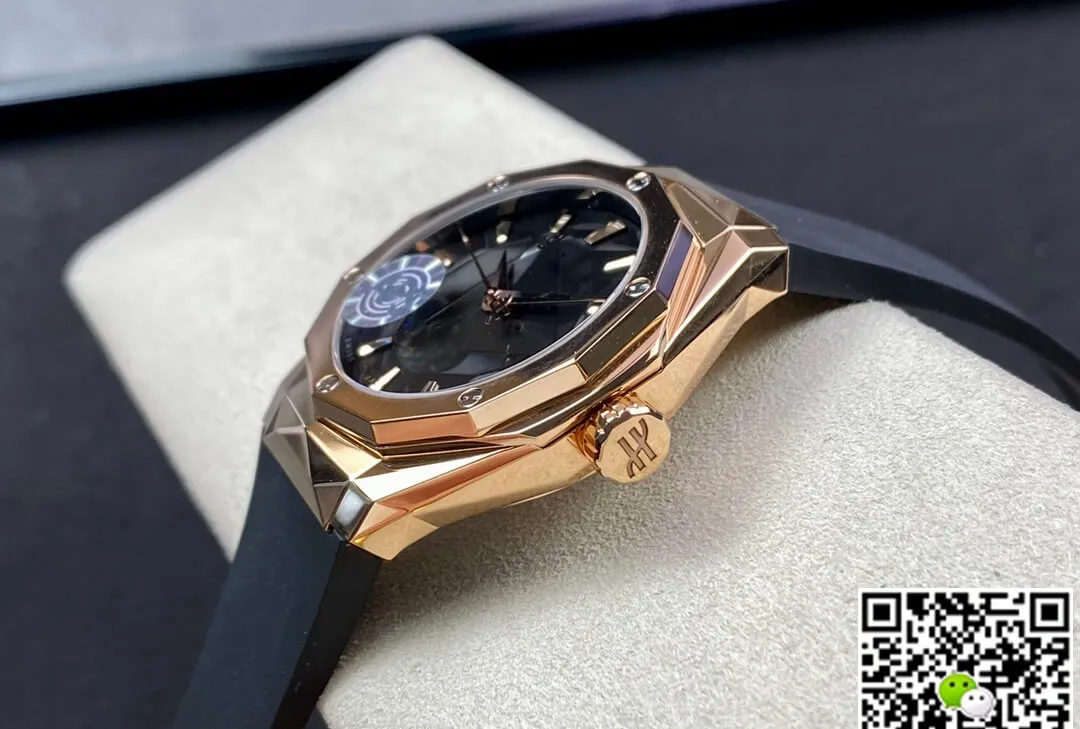 Hublot Classic Fusion 550.OS.1800.RX.ORL19 APS Factory 1:1 Best Edition Replica Watch Black Rubber Strap